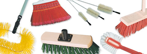 BROOM (wire for punching, brushes)